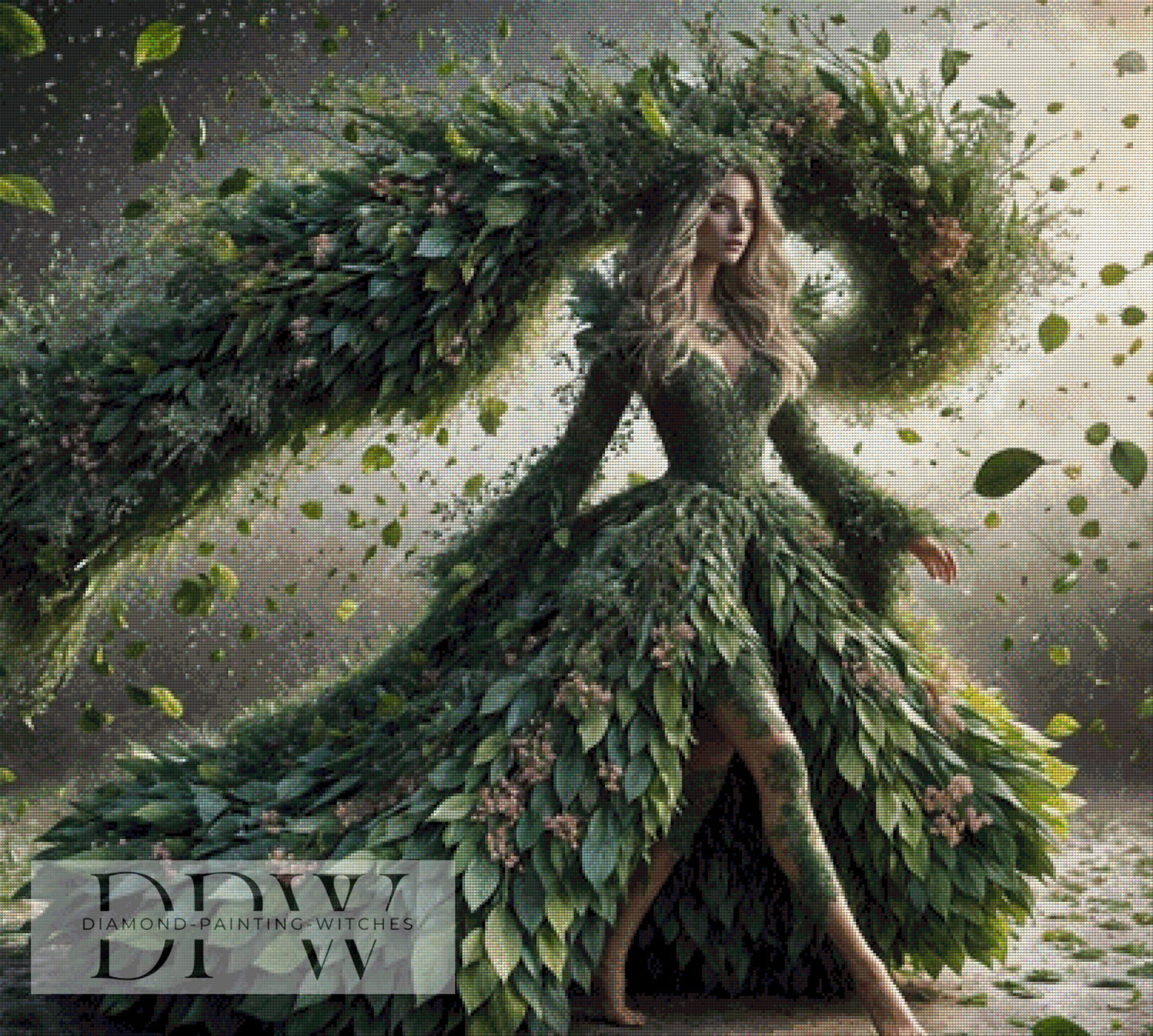 Earth Incarnate by Pixxel Pics 100x90cm mit 130 Farben DPW-4053
