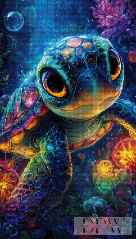 Blitzpanzer by ellufija 60x105cm mit 330 Farben DPW-4077