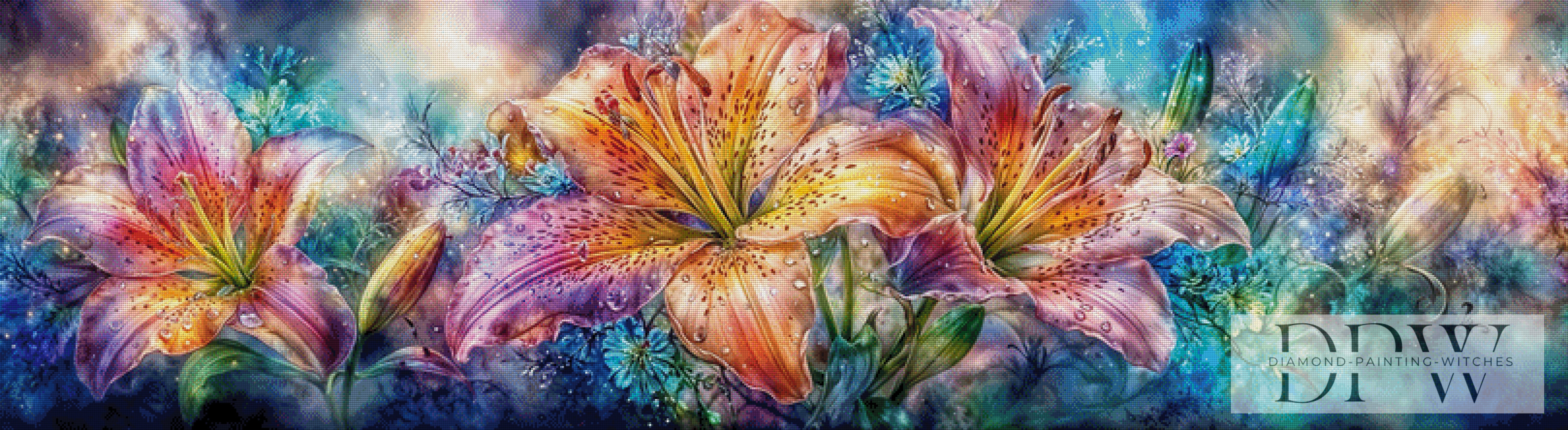 Lilienlicht by ellufija mit 400 Farben