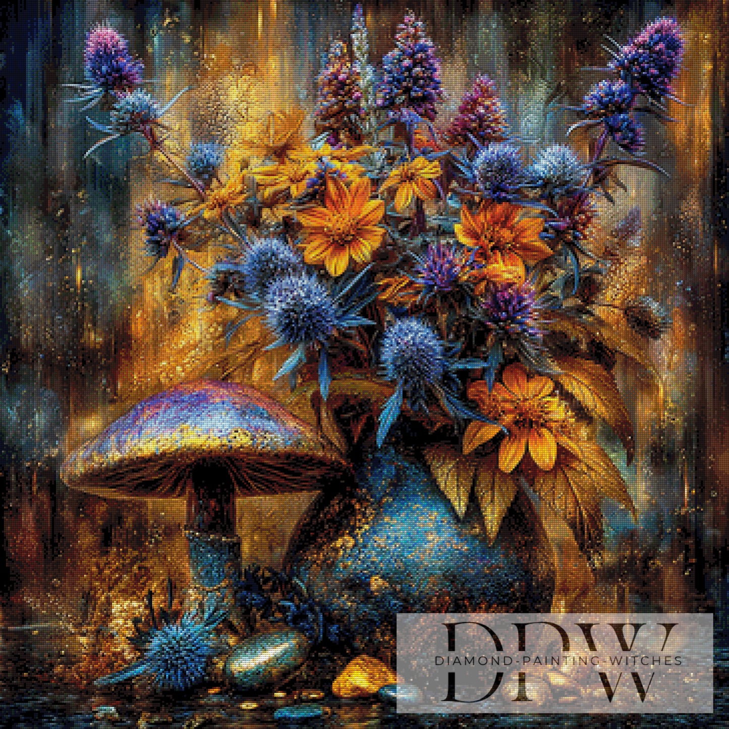 Traumvase by Catill 90x90cm mit 300 Farben DPW-4144