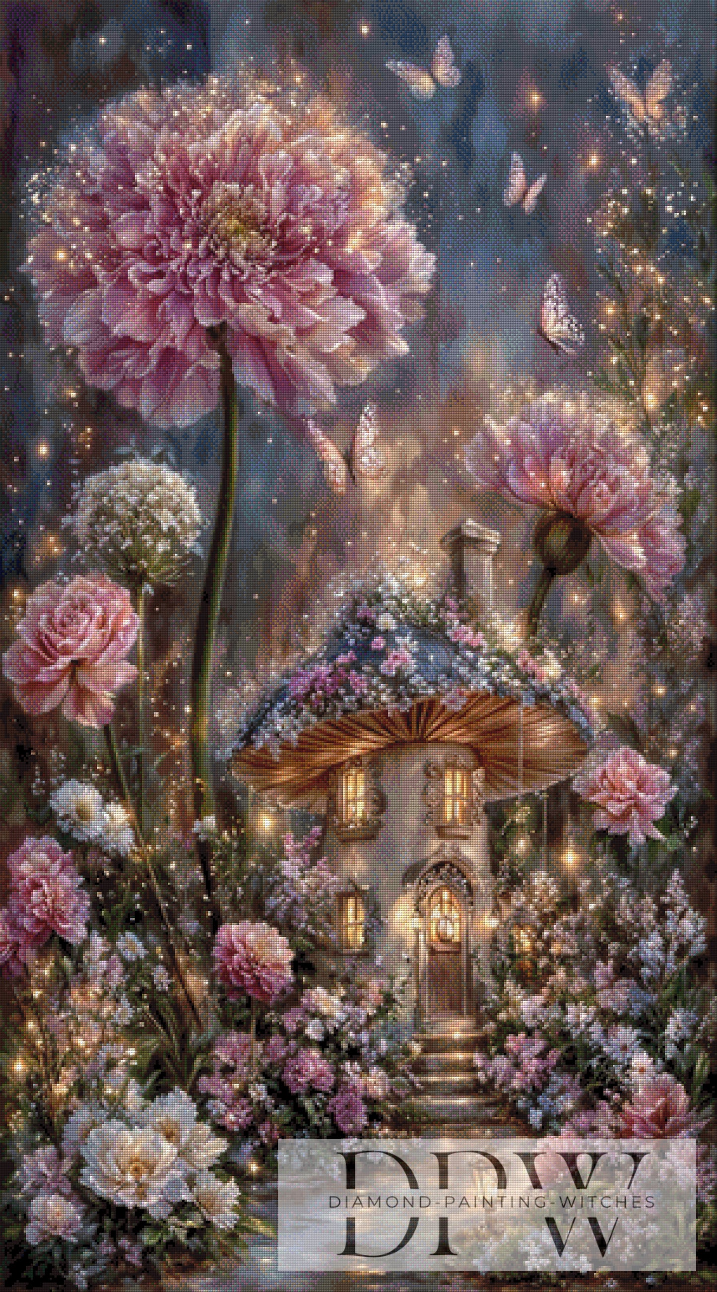 Fairy home by Pixxel Pics 75x135cm mit 200 Farben DPW-4161