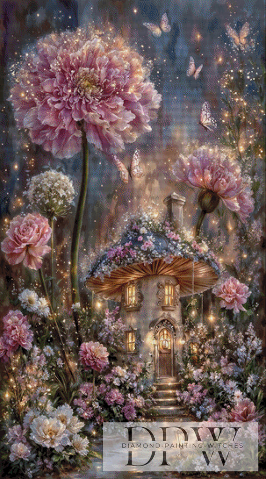 Fairy home by Pixxel Pics 75x135cm mit 200 Farben DPW-4161