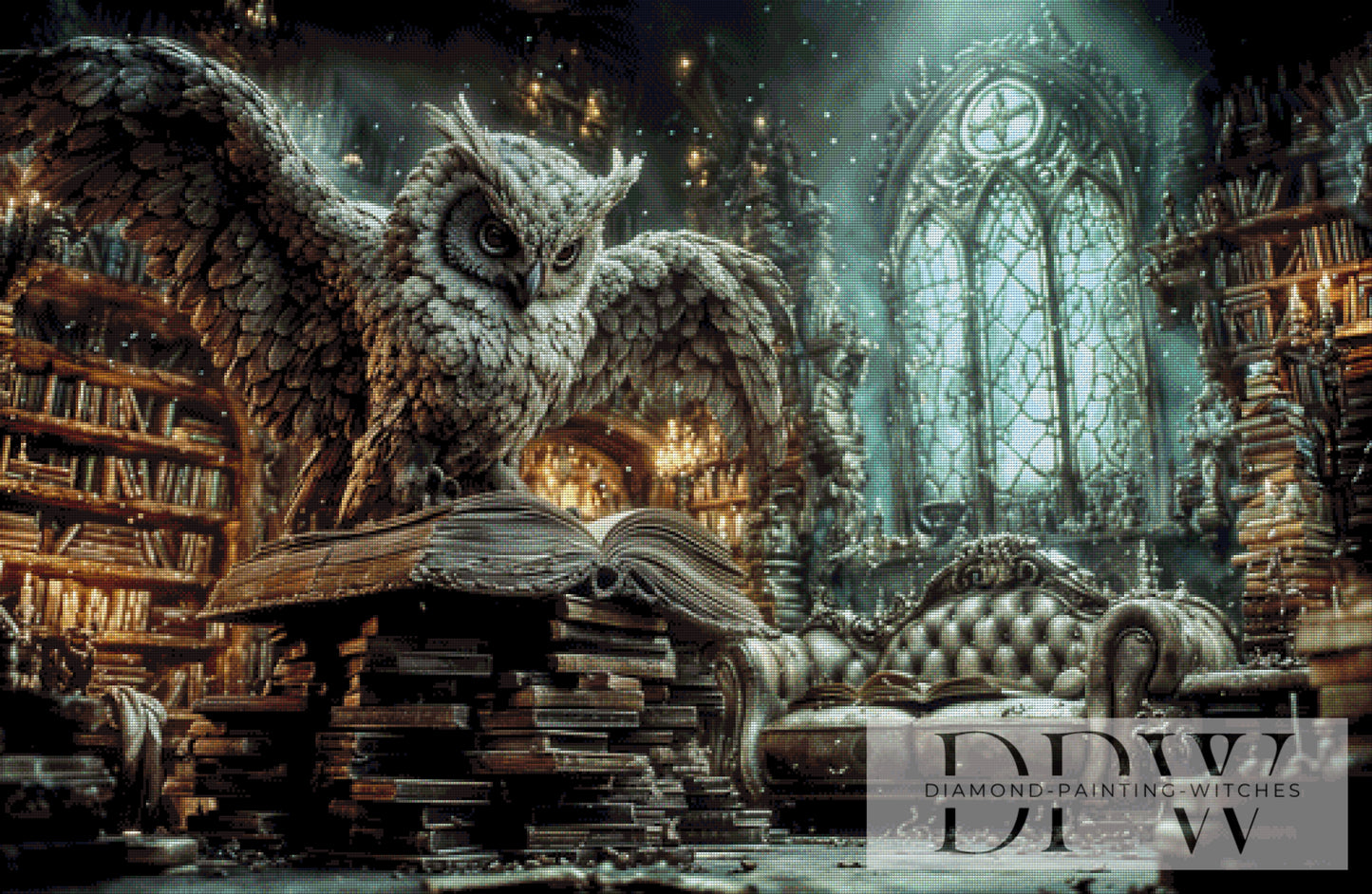 Witchers Room by Pixxel Pics 130x85cm mit 150 Farben DPW-4165