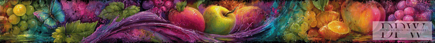 Rainbow fruits by Pixxel Pics 200x20cm mit 290 Farben DPW-4166
