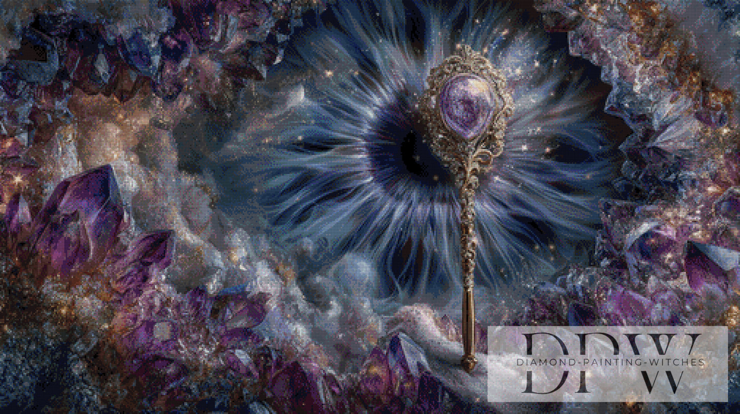 Ametyst Magic by Pixxel Pics 125x70cm mit 125 Farben DPW-4171