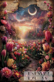 Vintage Tulpenfeld by ellufija mit 270 Farben