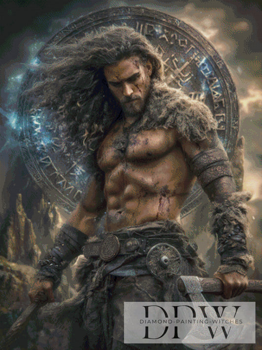 Runen der Macht by Maggie 75x100cm mit 120 Farben DPW-4231