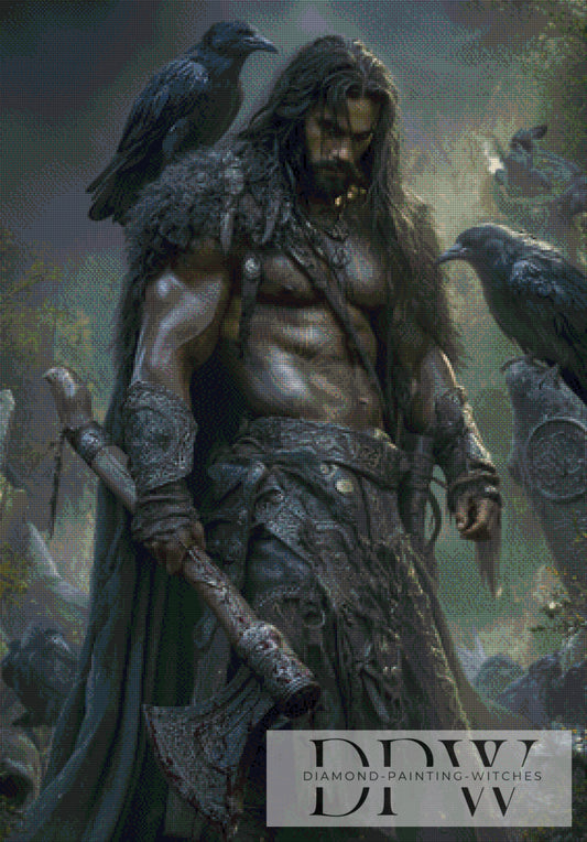 Raben Herrscher by Maggie 70x100cm mit 80 Farben DPW-4232