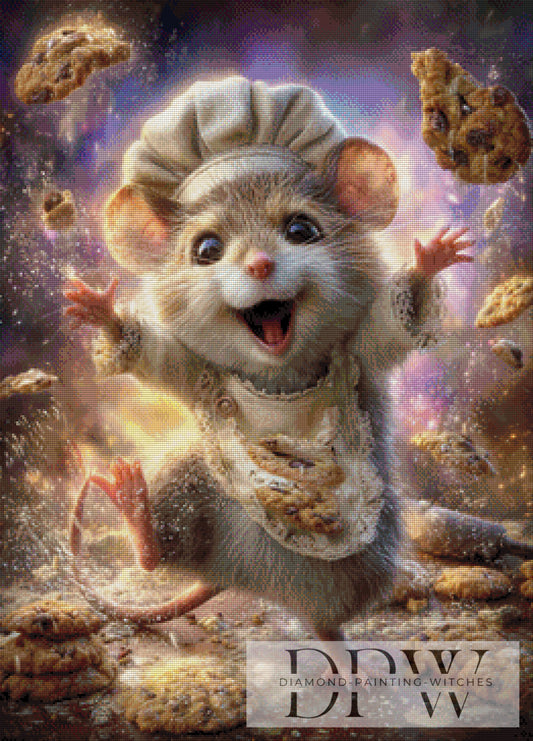 Mäuschenkeks by Maggie 65x90cm mit 200 Farben DPW-4234