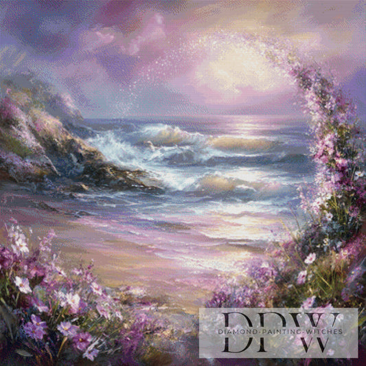 Blütenbogen by Maggie 90x90cm mit 170 Farben DPW-4238