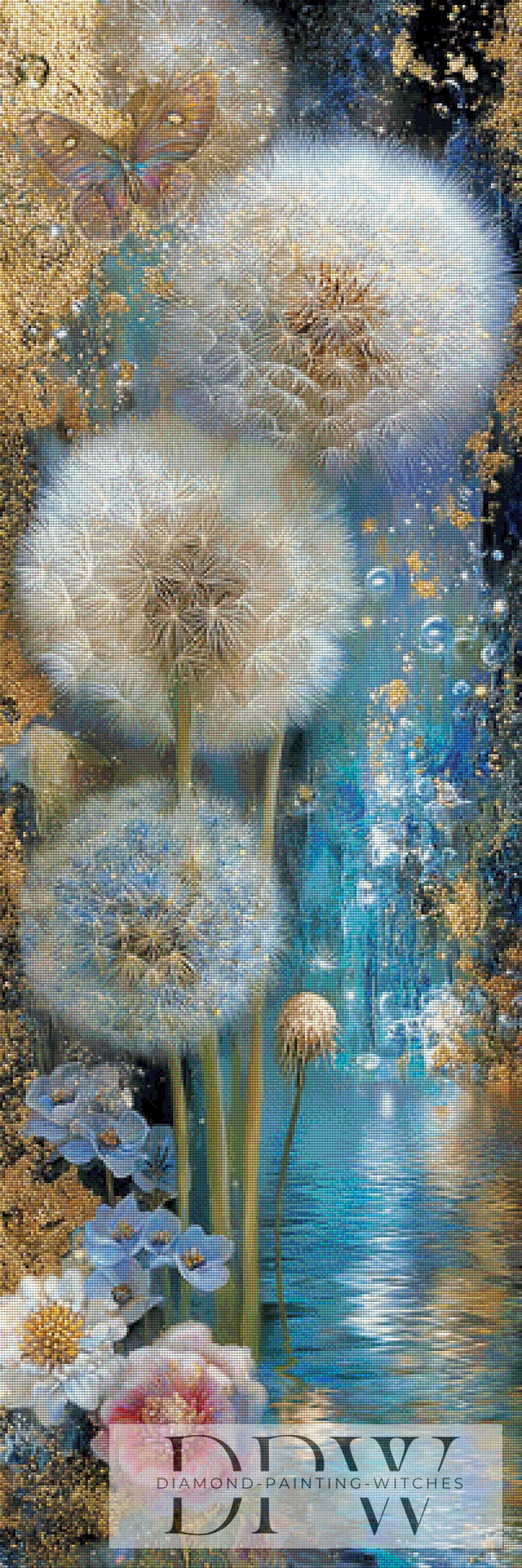 Zauberpustis by Elly_A.I. 50x150cm mit 240 Farben DPW-4291