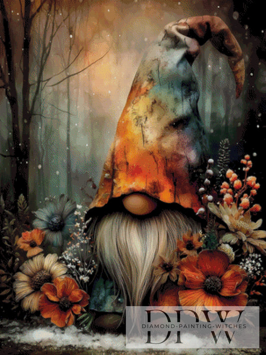 Zwergi Siehtnix by QN 75x100cm mit 180 Farben DPW-4309