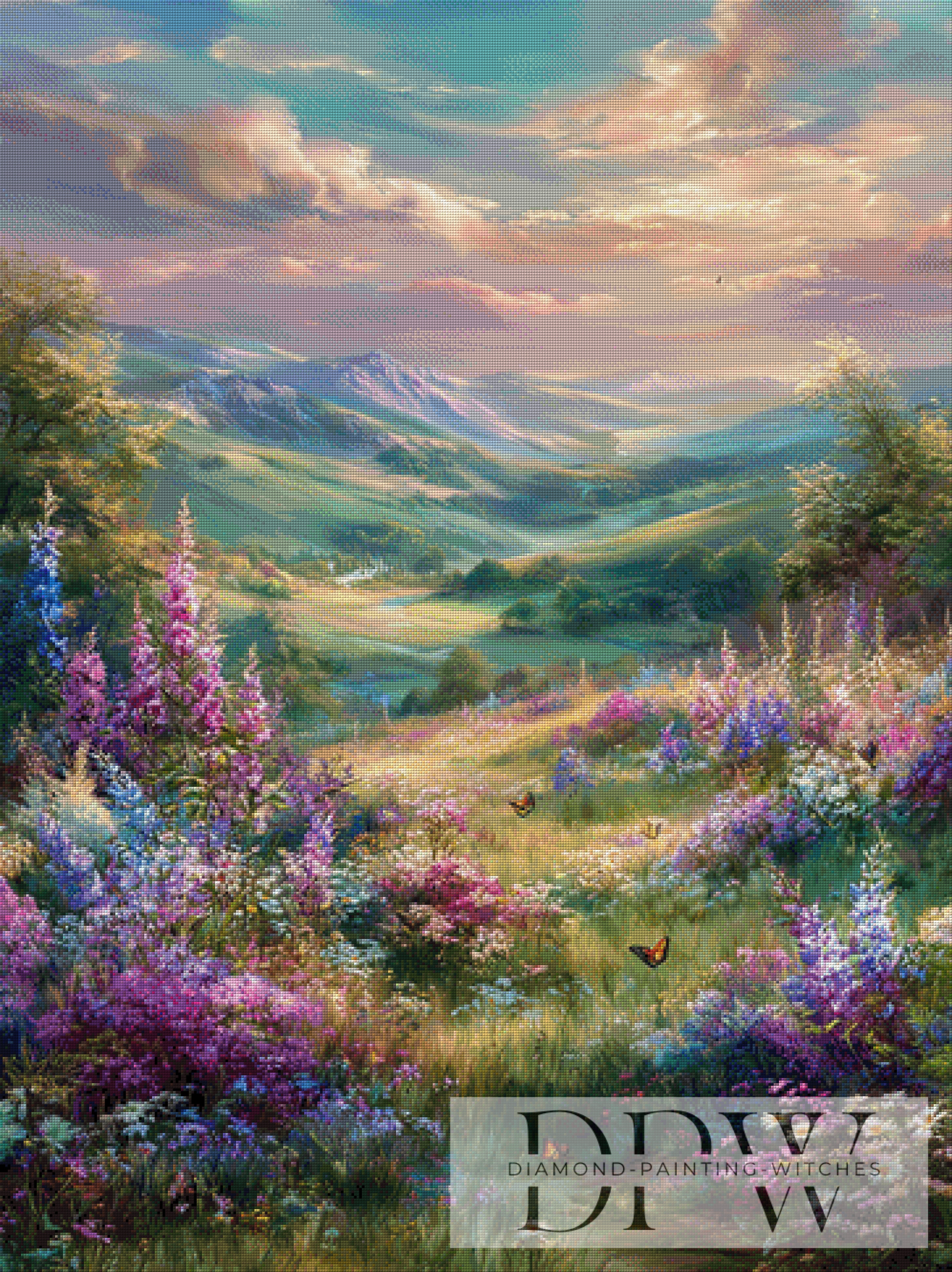 Blick ins Tal by Maggie mit 300 Farben