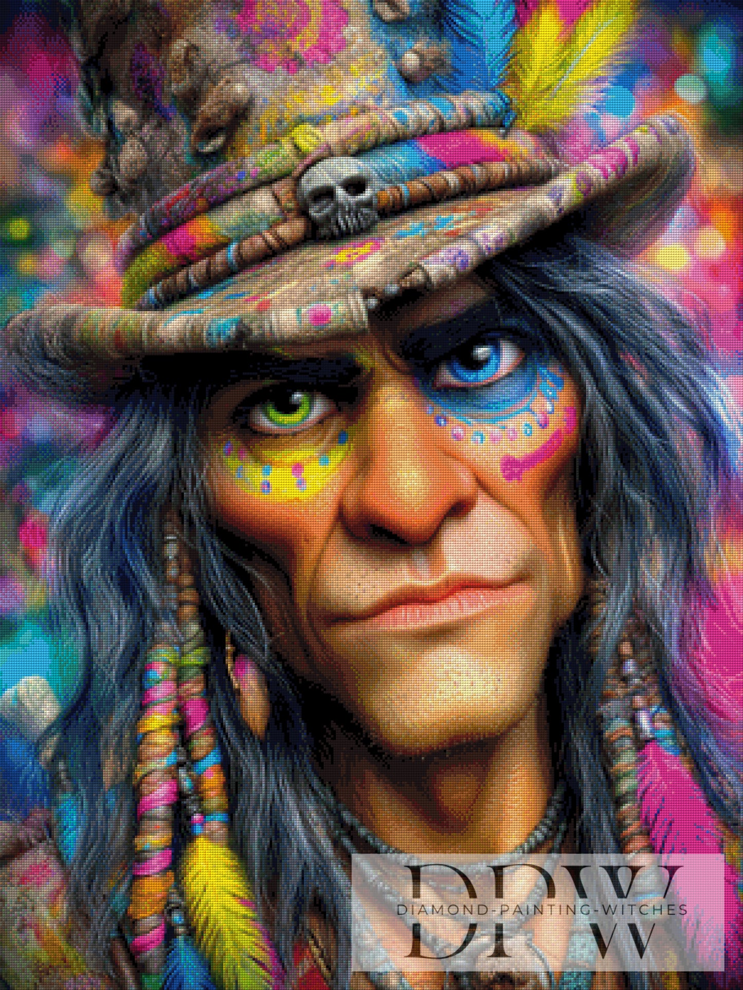 Crazy Calvin by Casalla Vendetta 75x100cm mit 370 Farben DPW-4319