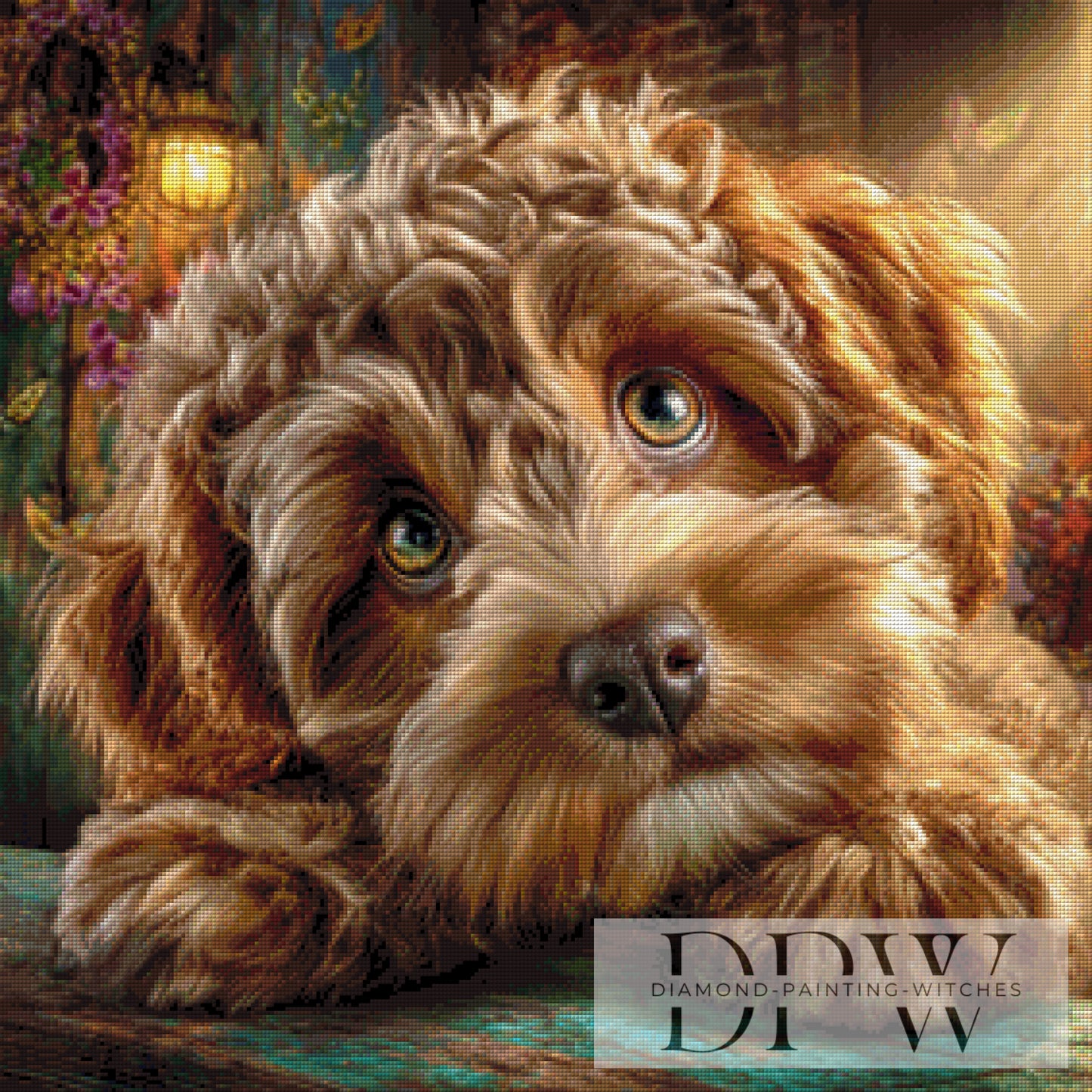 Fiete by CreatiVart 70x70cm mit 200 Farben DPW-4339