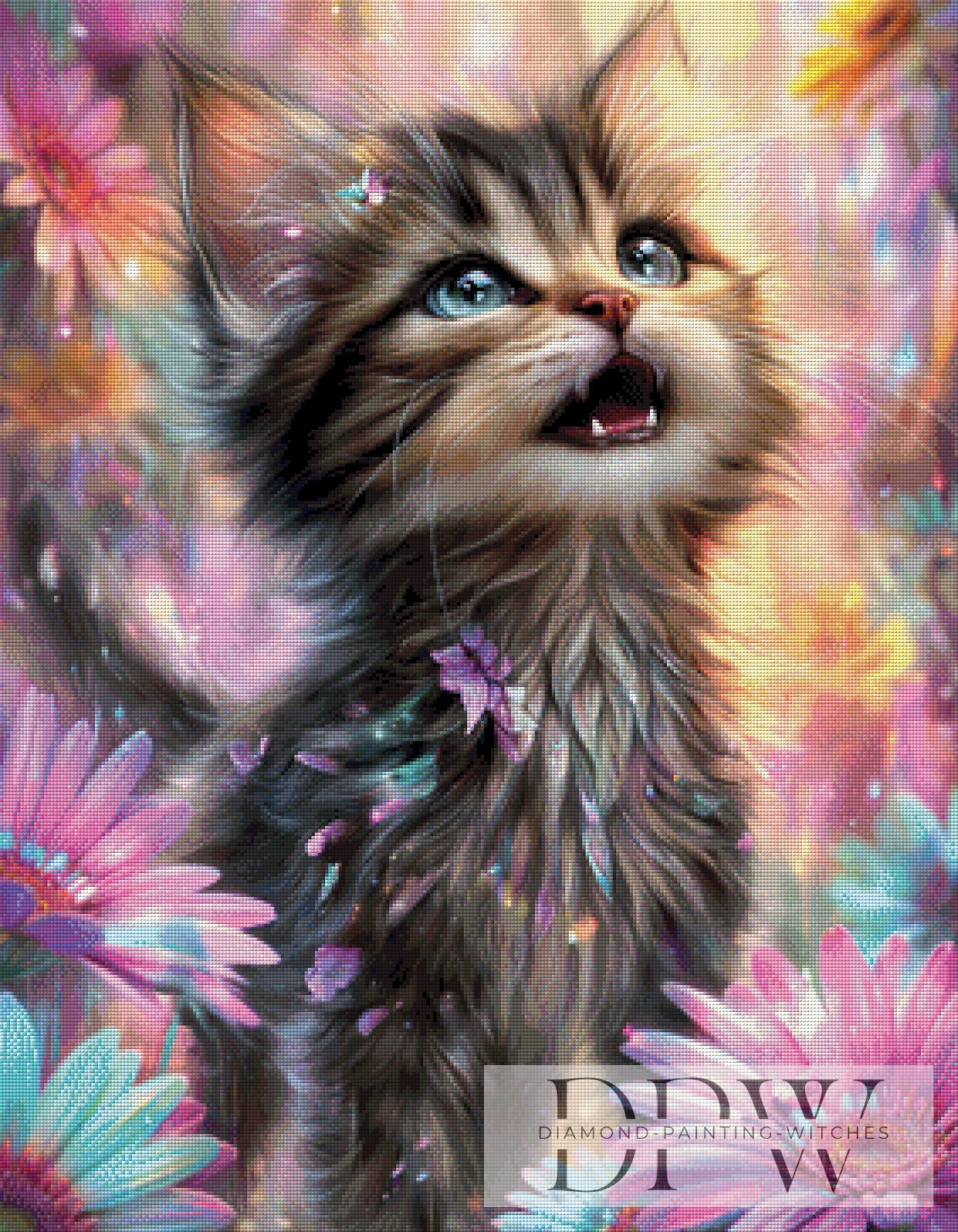 Ginny by Elly_A.I. 70x90cm mit 270 Farben DPW-4460