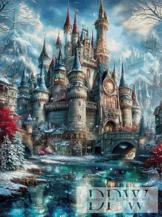 Eispalast by Sweet_Loco_AI 90x120cm mit 240 Farben DPW-4461