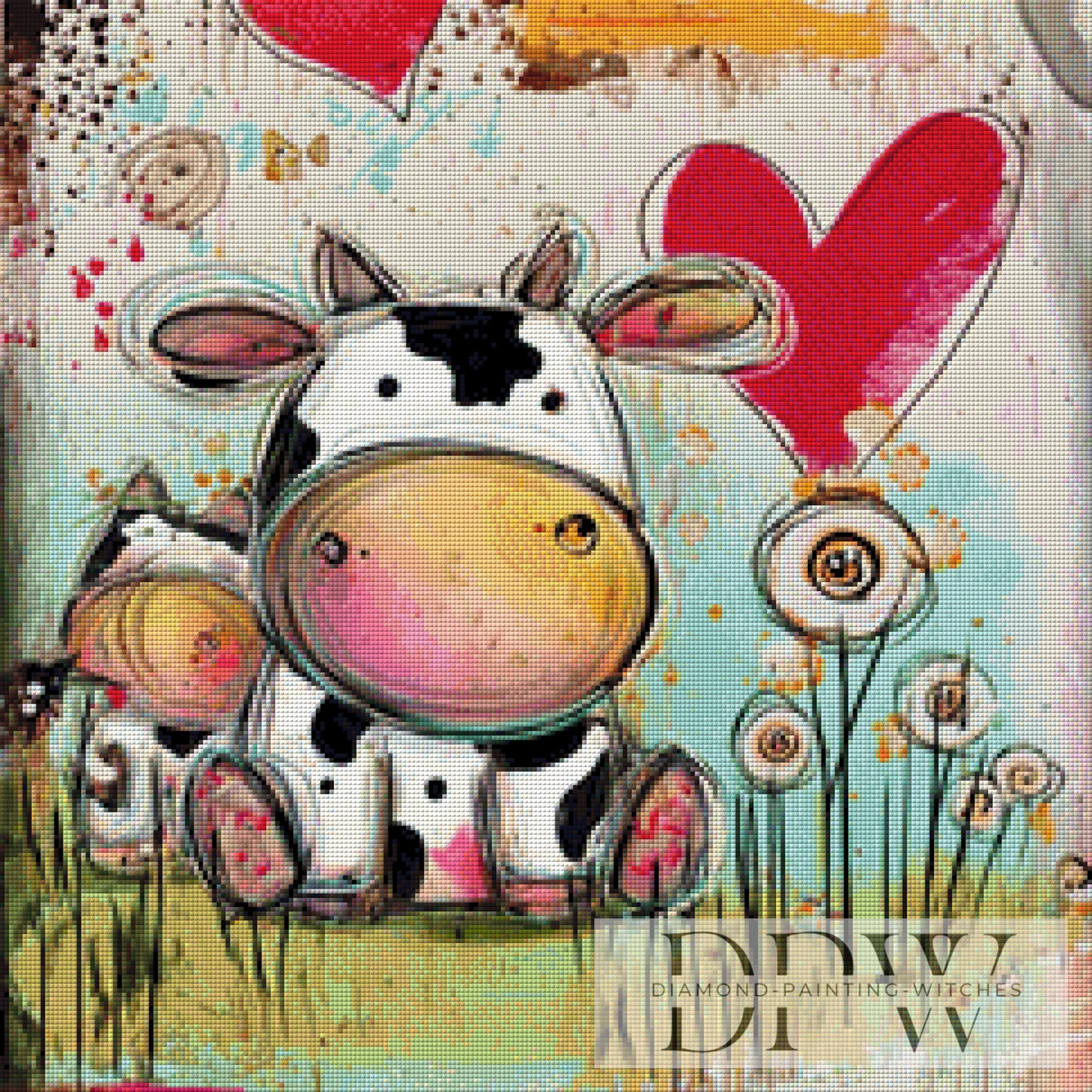 MuuMuu by theA.art 60x60cm mit 230 Farben DPW-4505