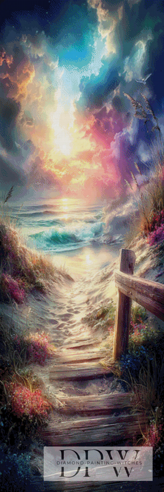Der Weg zum Horizont III by ellufija mit 270 Farben DWP-4576