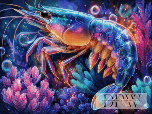 Unter Wasser by Sweet_Loco_AI 80x60cm mit 250 Farben DPW-4621