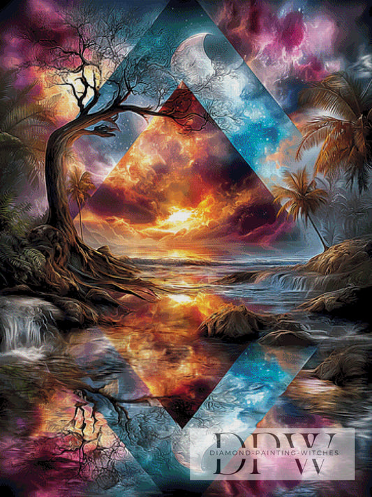 Lucid Dream by Sweet_Loco_AI 90x120cm mit 320 Farben DPW-4628