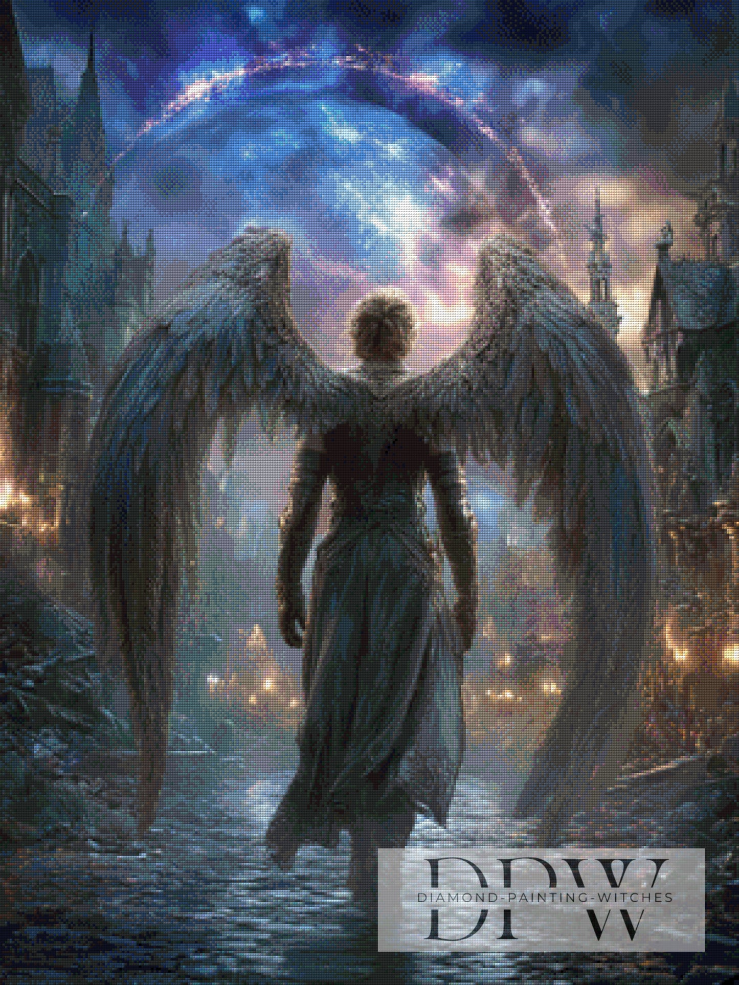 Angel of Justice by Maggie 75x100cm mit 160 Farben DPW-4660