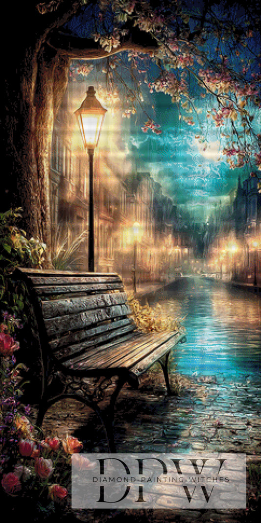 Zeit für eine Pause by elliufija 60x120cm mit 250 Farben DPW-4688