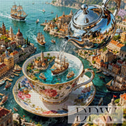 Teacup Habour by Pixxel Pics mit 320 Farben