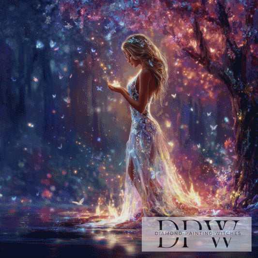 Das Wunder am See by ellufija 90x90cm mit 222 Farben DPW-4731