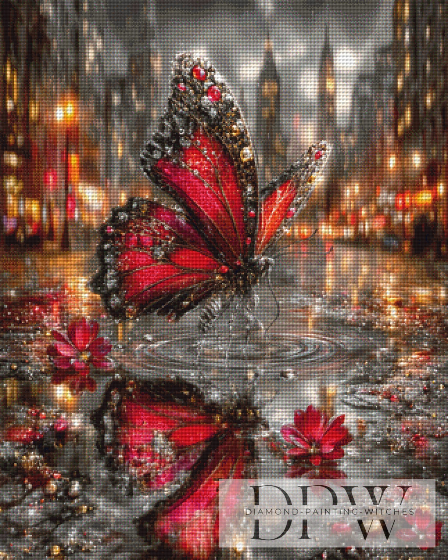 After the rain by Pixxel Pics 80x100cm mit 250 Farben DPW-4758