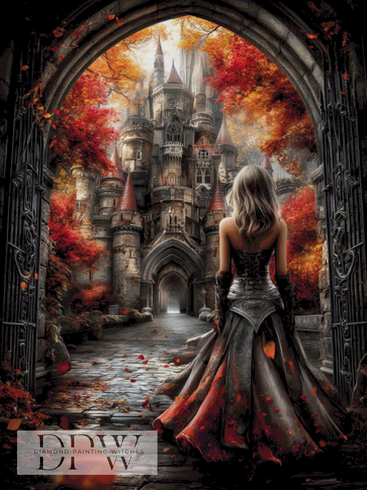 Heimkehr by Sweet_Loco_AI 90x120cm mit 190 Farben DPW-4779