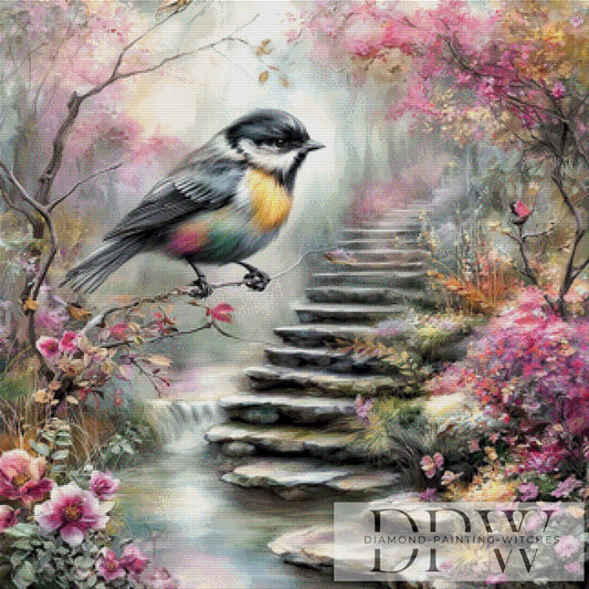 Wo Farben singen by Malina 80x80cm mit 240 Farben DPW-4819