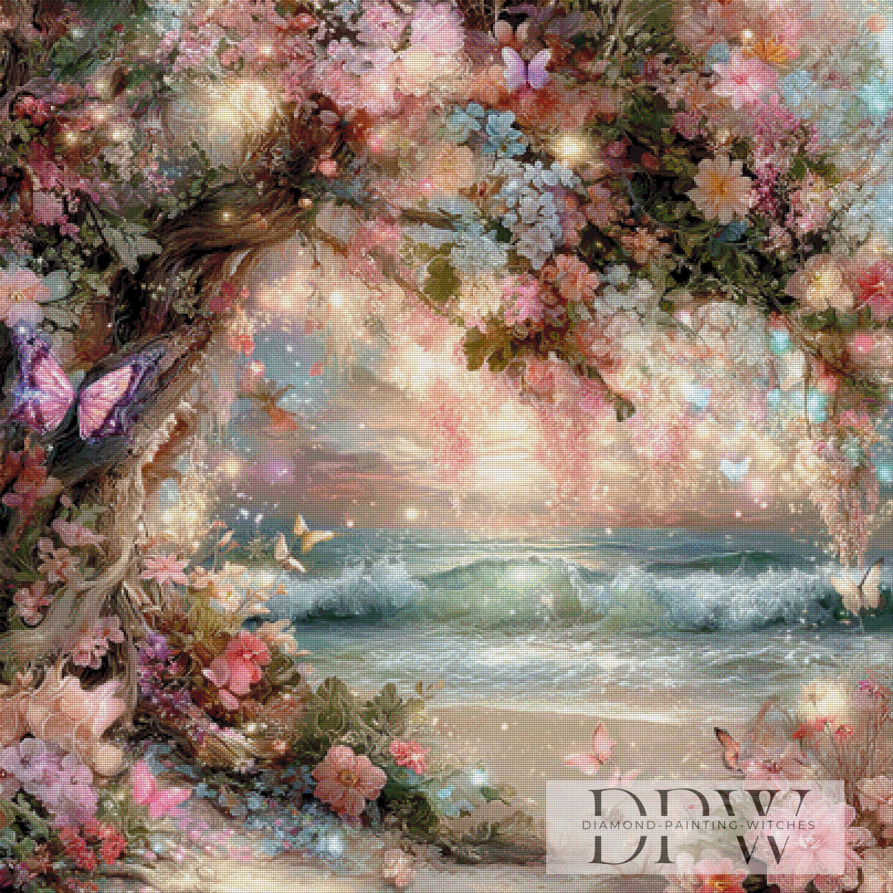 Wo das Meer in rosa erblüht by Lisa Morgan mit 270 Farben