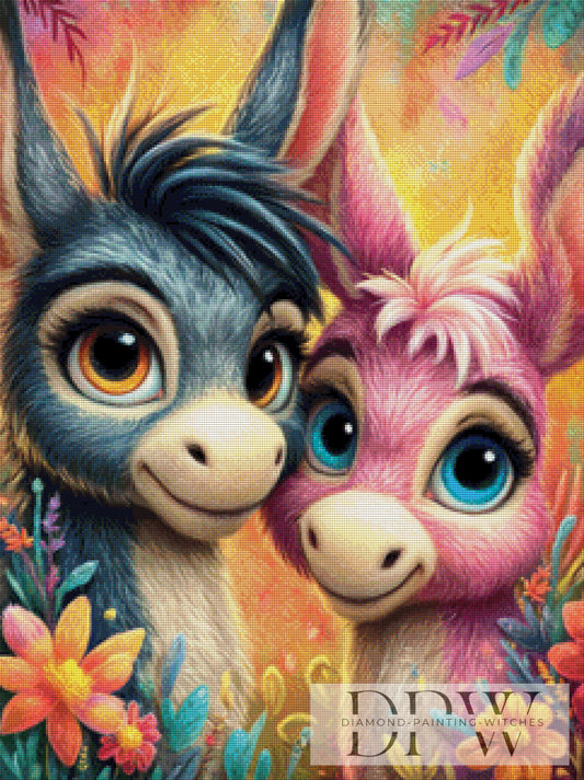 Emma & Emil  by _Sweet_Loco_AI 60x80cm mit 300 Farben DPW-4841