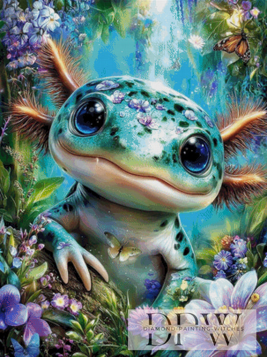 Blütenhüter by CleoDora 75x100cm mit 310 Farben DPW-4852