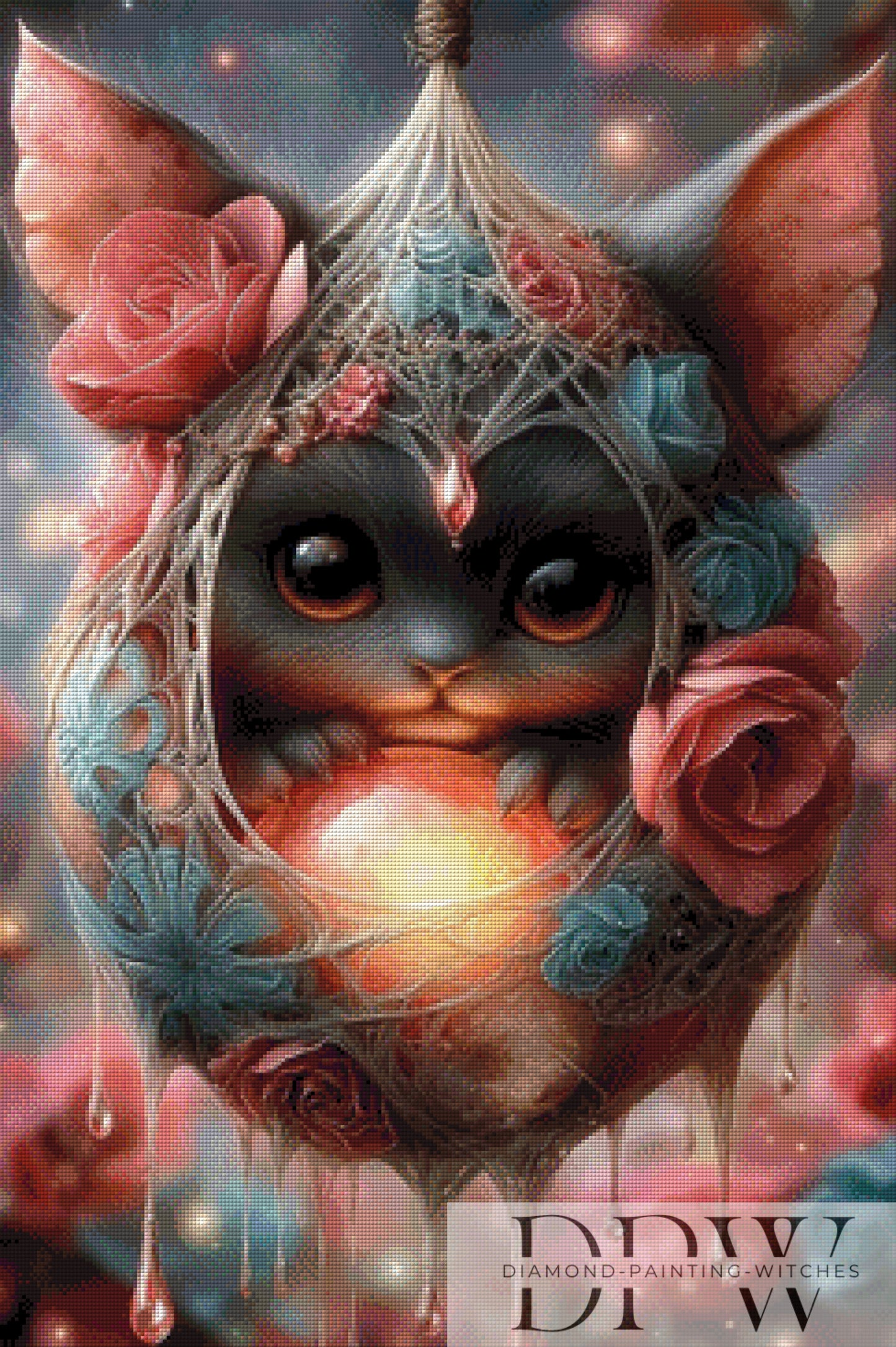 Flüstern im Kokon by Elly_A.I. 60x90cm mit 190 Farben DPW-4885