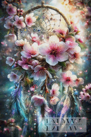 Traumfänger Kirschblüte by ellufija mit 340 Farben