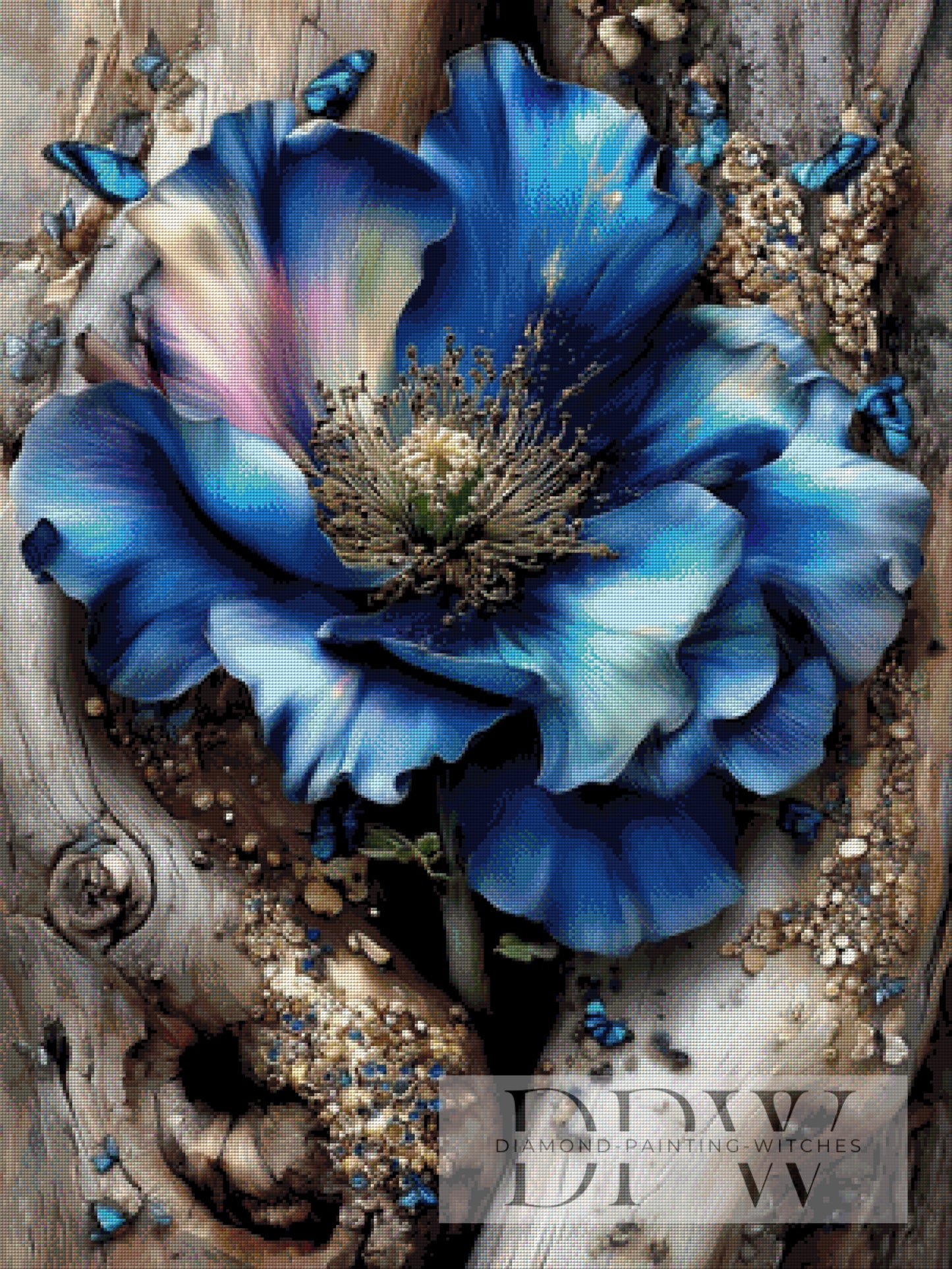 Blaues Glück by CleoDora mit 200 Farben