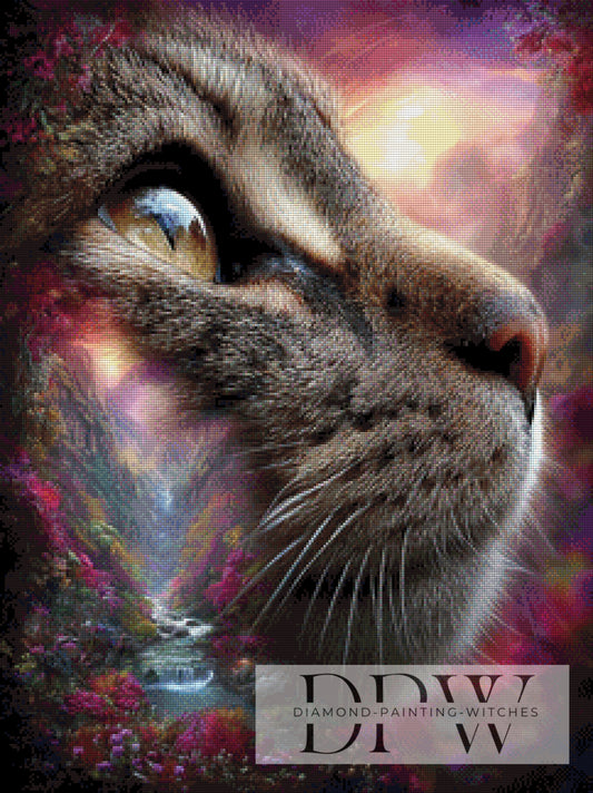 Luna by Elly_A.I. 60x80cm mit 200 Farben DPW-4923