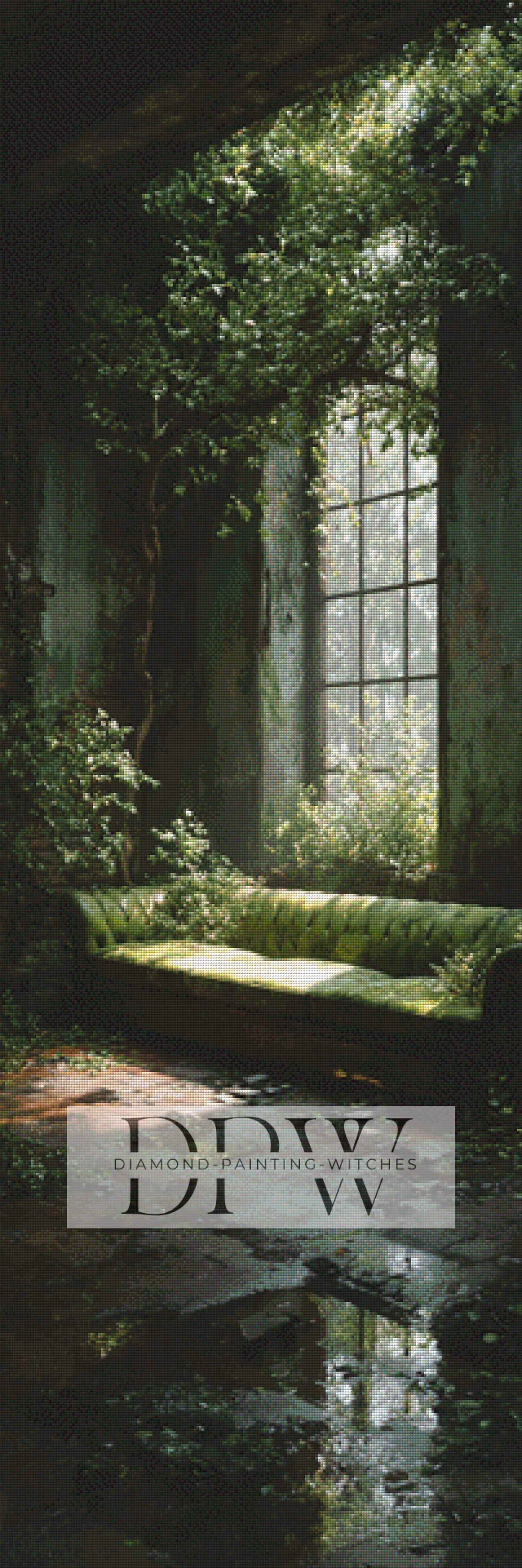 Greenfall Room by theA.art 50x150cm mit 140 Farben DPW-4941