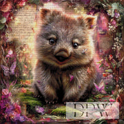 Vintage Wombat by ellufija mit 260 Farben