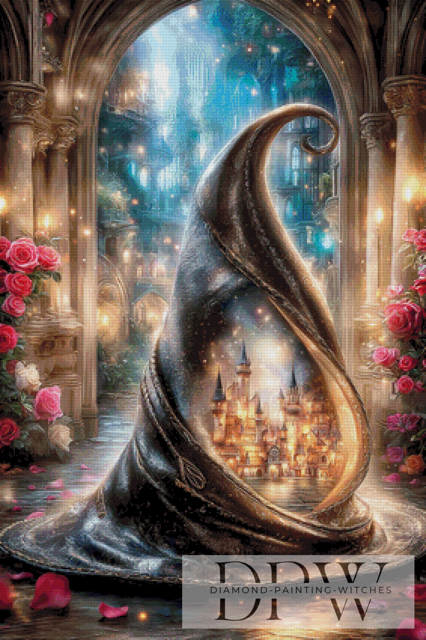 Witchlight Keep by Elly_A.I. 70x105cm mit 290 Farben DPW-4971