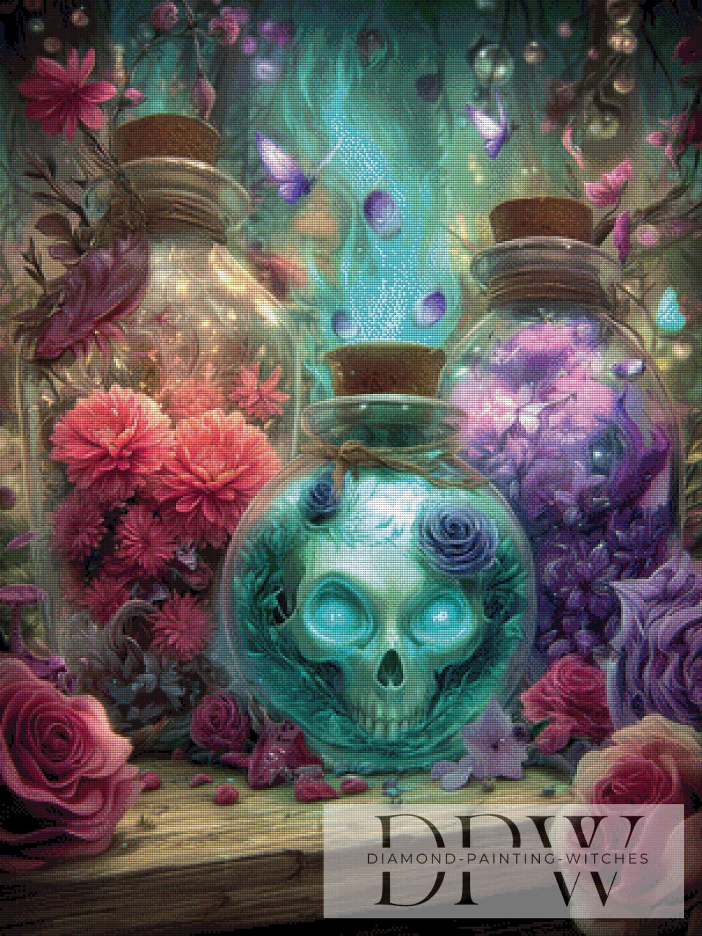 Mystic Vessel Set by _Sweet_Loco_AI 75x100cm mit 270 Farben DPW-4979