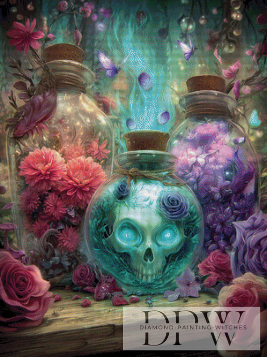 Mystic Vessel Set by _Sweet_Loco_AI 75x100cm mit 270 Farben DPW-4979