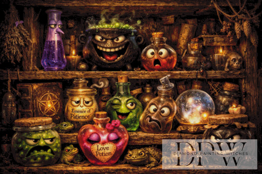 Crazy Magic Stuff 1 by Pixxel Pics 105x70cm mit 230 Farben DPW-4993