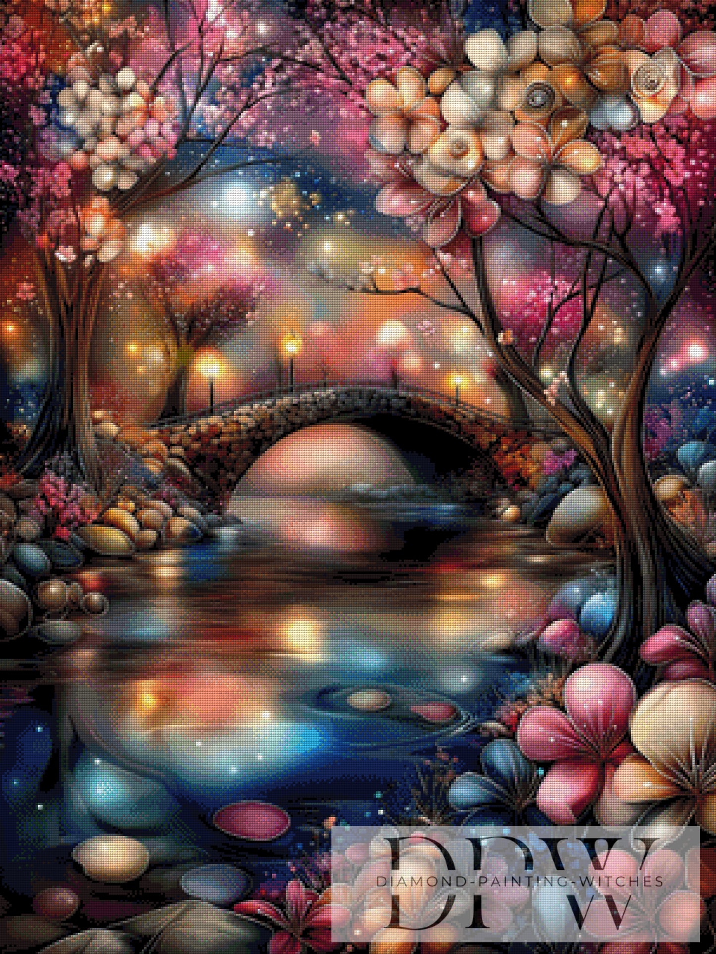 Dreambridge by CleoDora 75x100cm mit 310 Farben DPW-5036