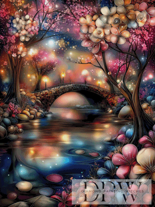 Dreambridge by CleoDora 75x100cm mit 310 Farben DPW-5036