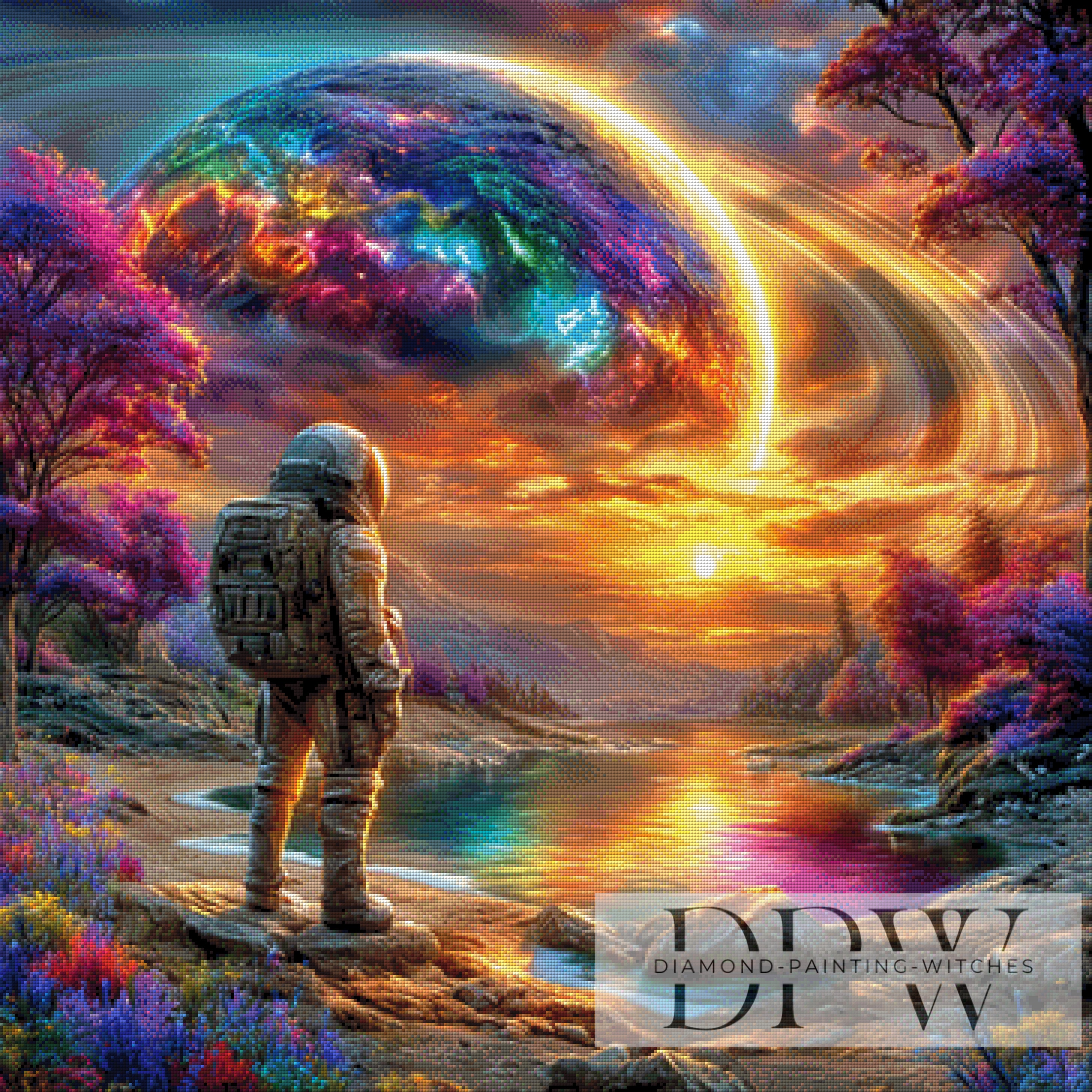 Astronaut by CreatiVart mit 360 Farben