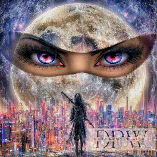 Astral Watcher by Casalla Vendetta 90x90cm 250 Farben DPW-5056