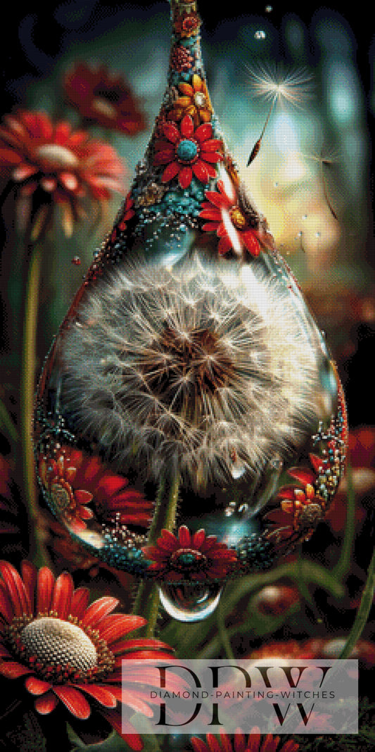 Dandelion Tear by QN 60x120 260 Farben DPW-6210